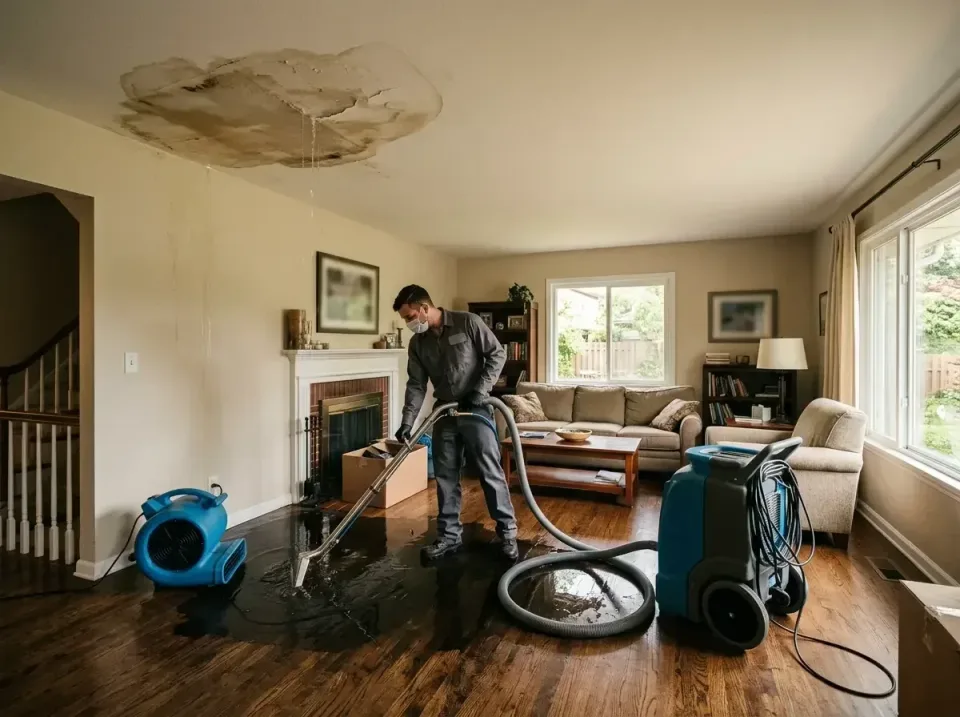 attic-pipe-burst-ceiling-drip-008 — frequently asked questions, Water Damage Restoration & Carpet Care in Louisville, OH